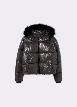 Abrigos Y Chaquetas*Brownie Abrigo acolchado vinilado Topo