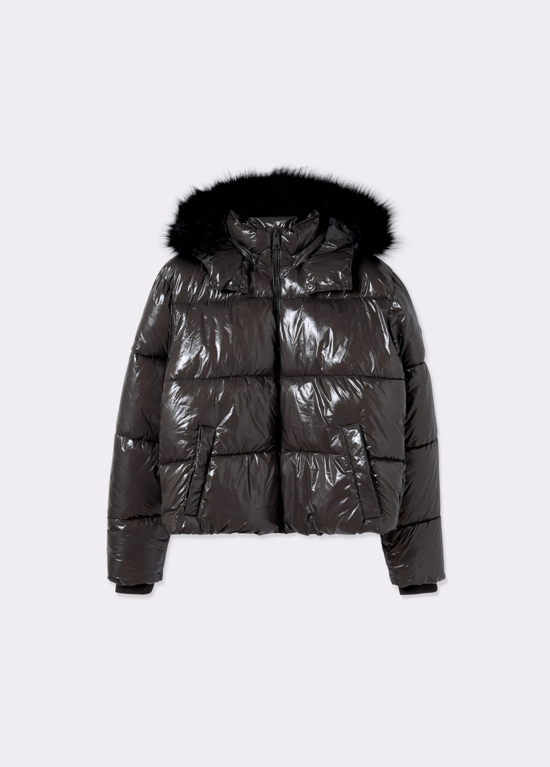 Abrigos Y Chaquetas*Brownie Abrigo acolchado vinilado Topo