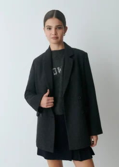 Abrigos Y Chaquetas*Brownie Americana cruzada