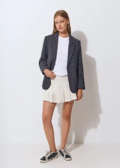 Abrigos Y Chaquetas*Brownie Americana cuadros Azul