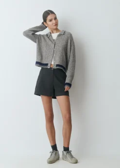 Pantalones*Brownie Bermuda con goma Antracita