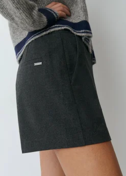 Pantalones*Brownie Bermuda con goma Antracita