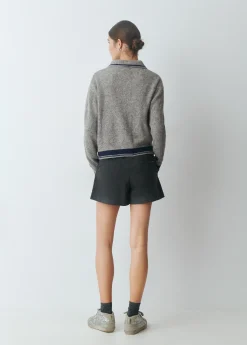 Pantalones*Brownie Bermuda con goma Antracita