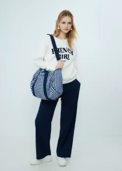 Bolsos|Accesorios De Viaje*Brownie Bolso bowling estampado Marino