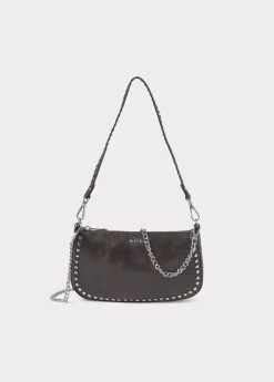 Bolsos*Brownie Bolso piel tachas Marron