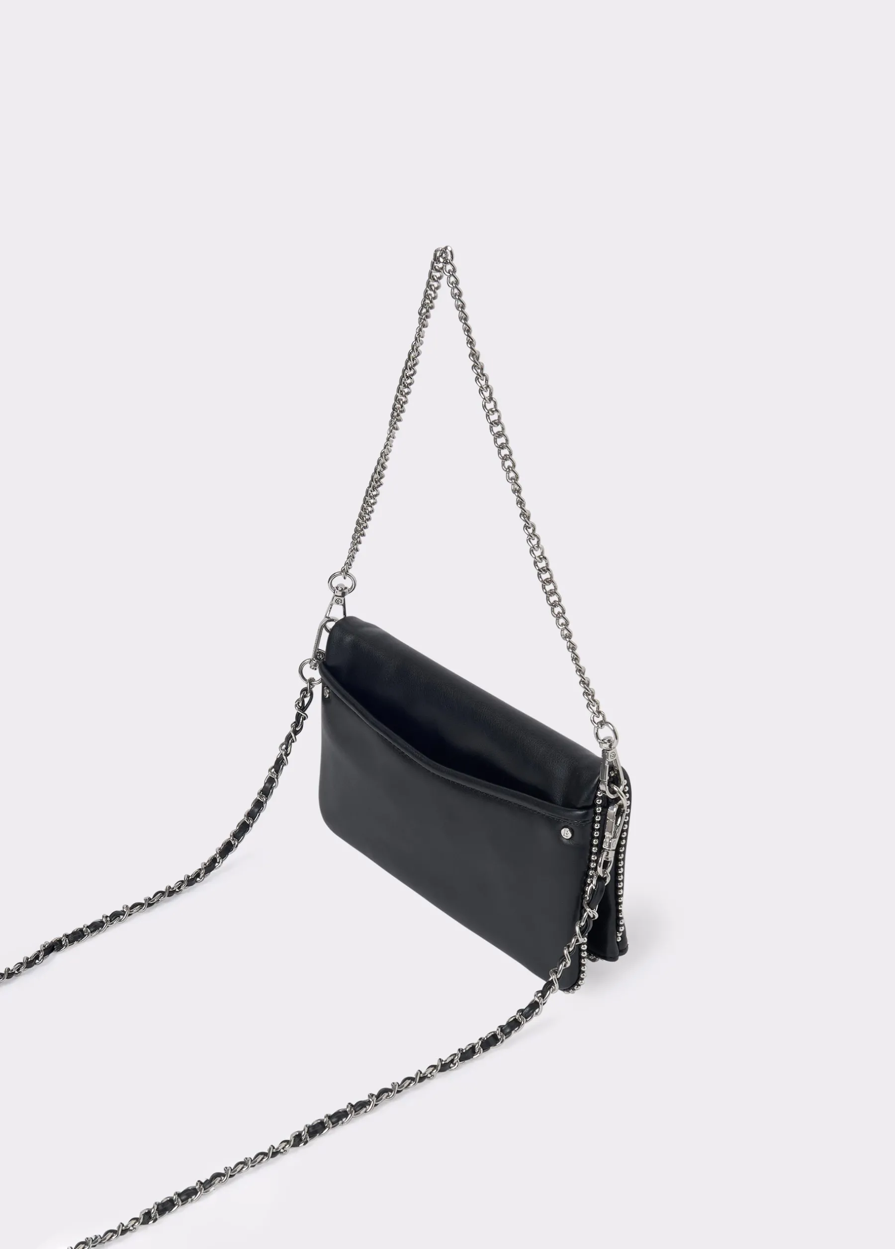 Bolsos*Brownie Bolso solapa bolitas Negro