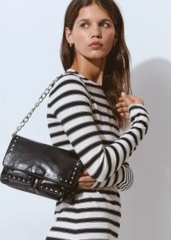 Bolsos*Brownie Bolso solapa dos bolsillos Negro