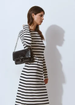 Bolsos*Brownie Bolso solapa dos bolsillos Negro