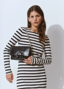 Bolsos*Brownie Bolso solapa dos bolsillos Negro