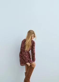 Zapatos*Brownie Bota gaucha piel tacón Cuero