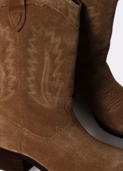 Zapatos*Brownie Bota piel cowboy Cuero