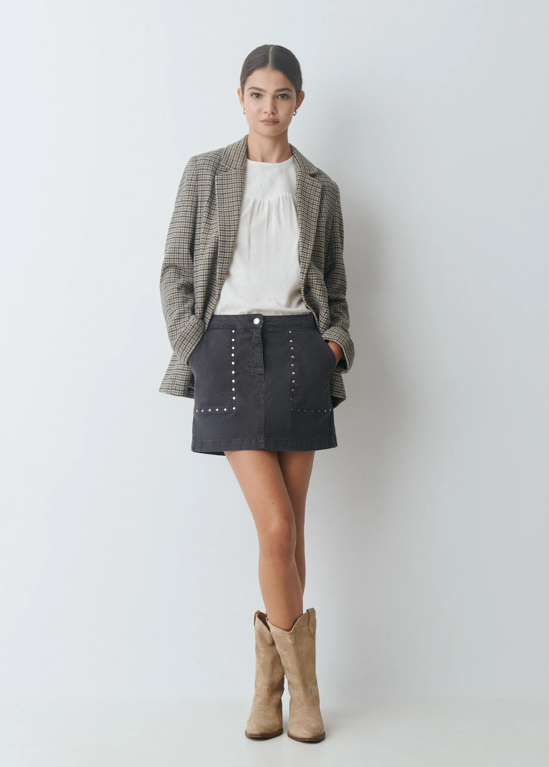 Zapatos*Brownie Bota piel cowboy Arena