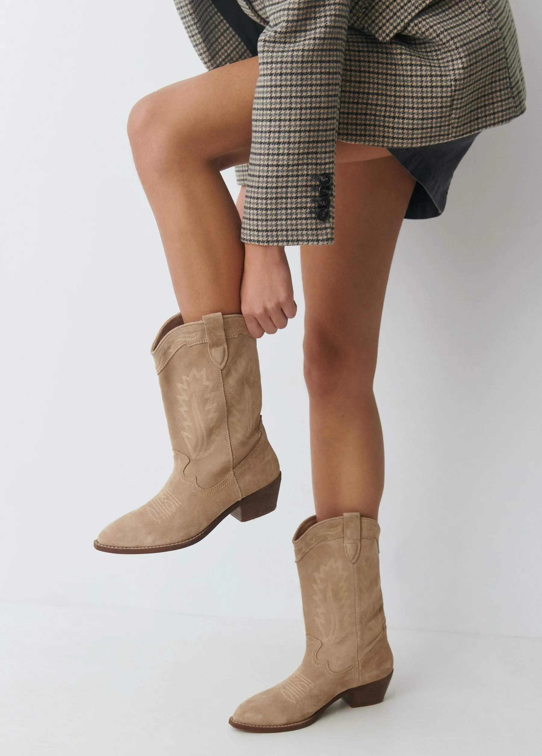 Zapatos*Brownie Bota piel cowboy Arena