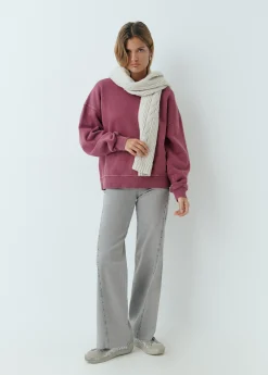 Bufandas*Brownie Bufanda punto con lurex Crudo