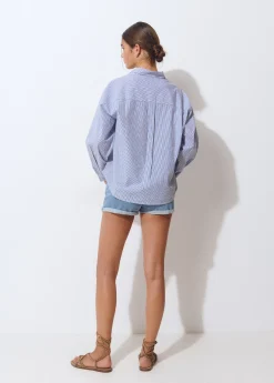 Camisas Y Blusas*Brownie Camisa rayas Azul