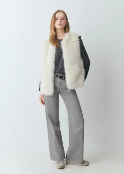 Camisetas Y Tops*Brownie Camiseta combinada plana Gris