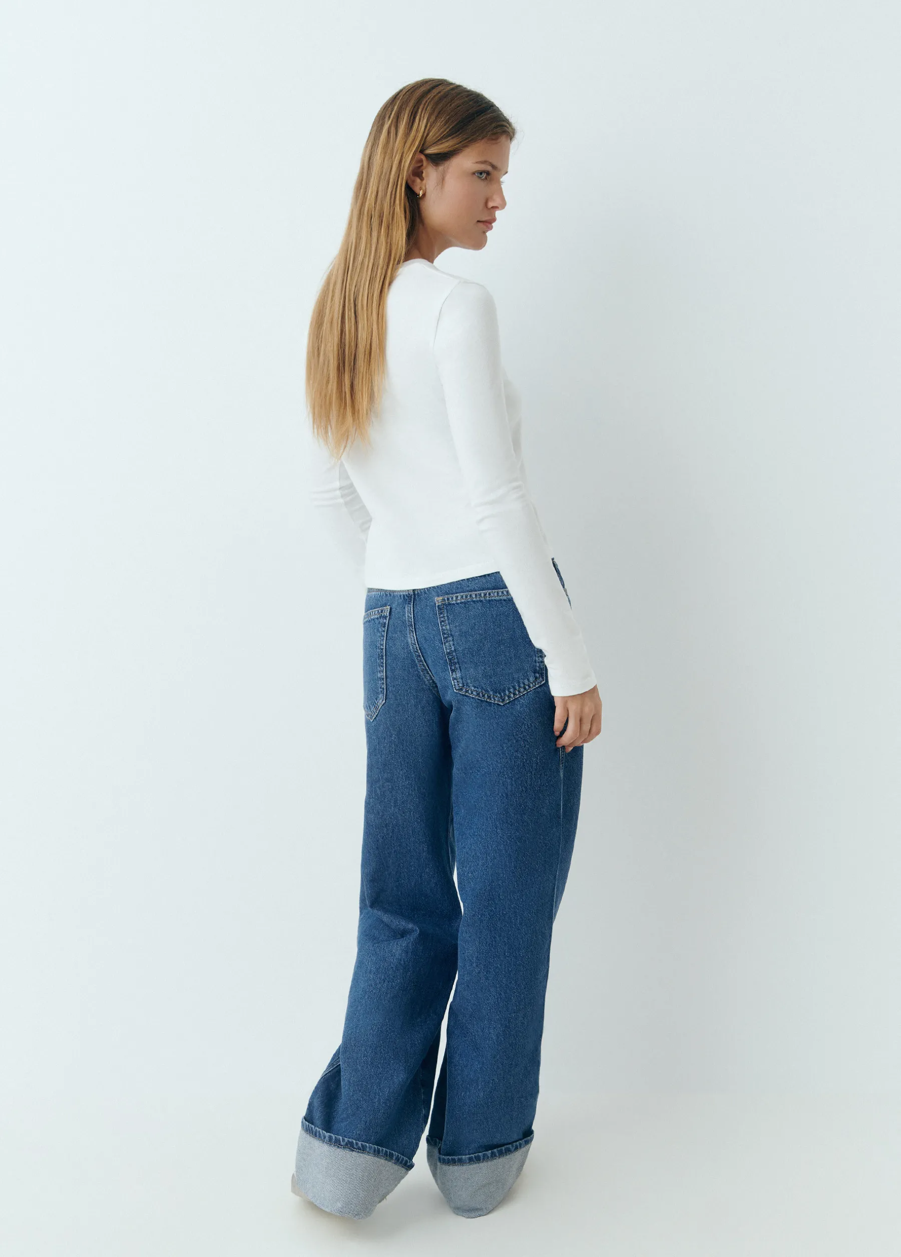 Camisetas Y Tops*Brownie Camiseta manga larga texto foil