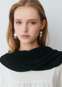 Jerséis|Punto*Brownie Capa punto cuadrada Negro