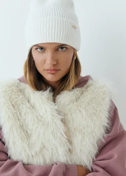 Abrigos Y Chaquetas|Chalecos*Brownie Chaleco efecto pelo Crudo