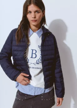 Abrigos Y Chaquetas*Brownie Chaqueta acolchada básica Azulmarino