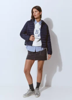 Abrigos Y Chaquetas*Brownie Chaqueta acolchada básica Azulmarino