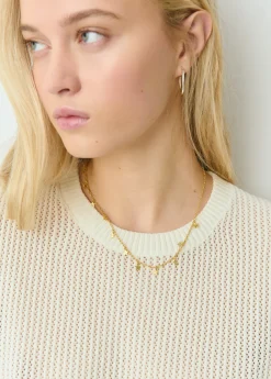 Bisutería*Brownie Collar estrellas Dorado