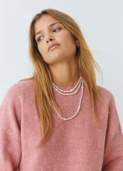 Bisutería*Brownie Collar múltiple perlas