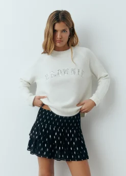 Faldas|Total Look*Brownie Falda volantes brillo Negro