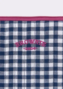 Accesorios De Viaje*Brownie Funda ordenador estampada Marino