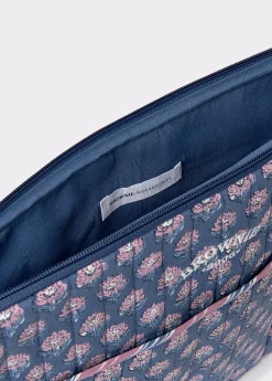 Accesorios De Viaje*Brownie Funda ordenador estampada Azul
