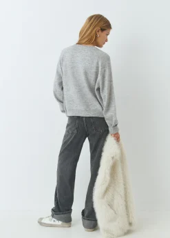 Jeans*Brownie Jeans rectos cinco bolsillos Negro