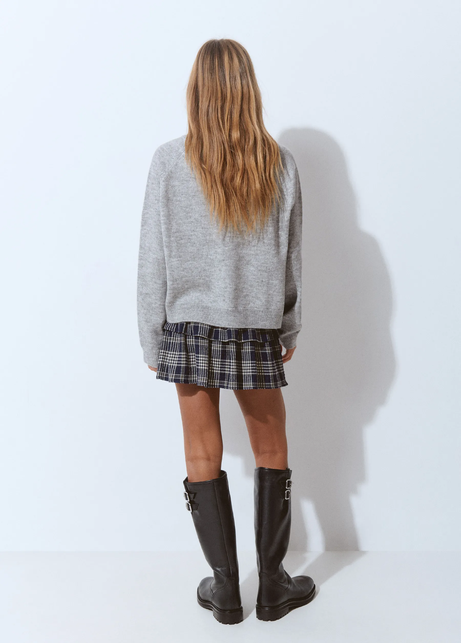 Jerséis|Punto*Brownie Jersey bordado Gris