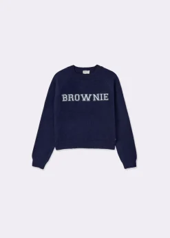 Jerséis|Punto*Brownie Jersey bordado Marino