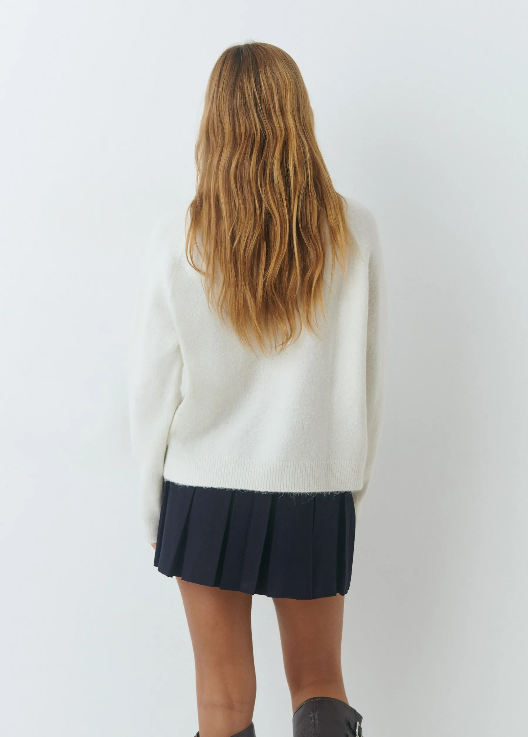 Jerséis|Punto*Brownie Jersey lentejuelas Crudo