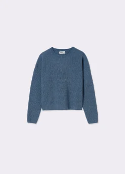 Jerséis|Punto*Brownie Jersey básico chenilla Azulmedio