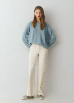 Jerséis|Punto*Brownie Jersey punto Celeste