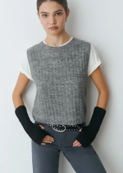 Guantes Y Mitones*Brownie Mitón largo Negro