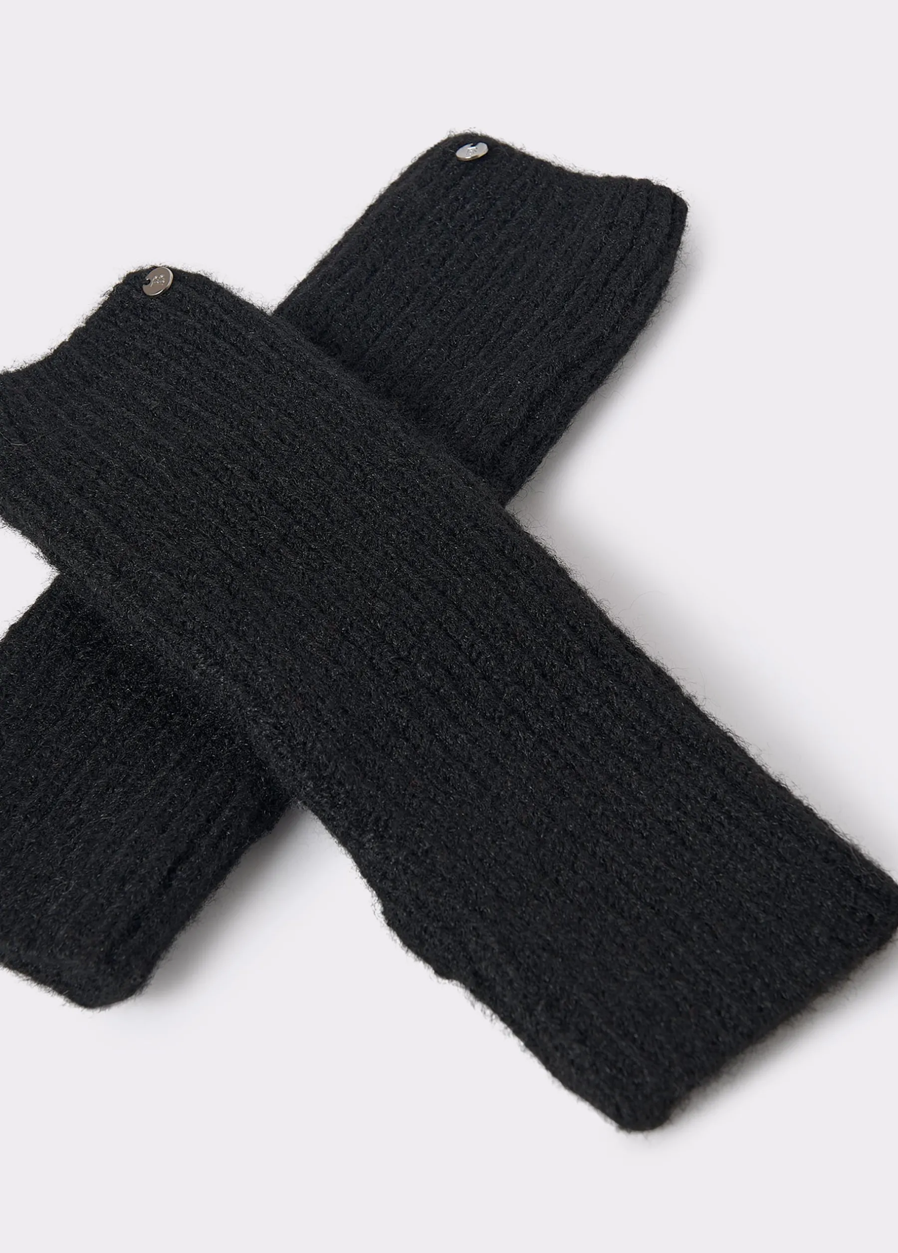 Guantes Y Mitones*Brownie Mitón largo Negro