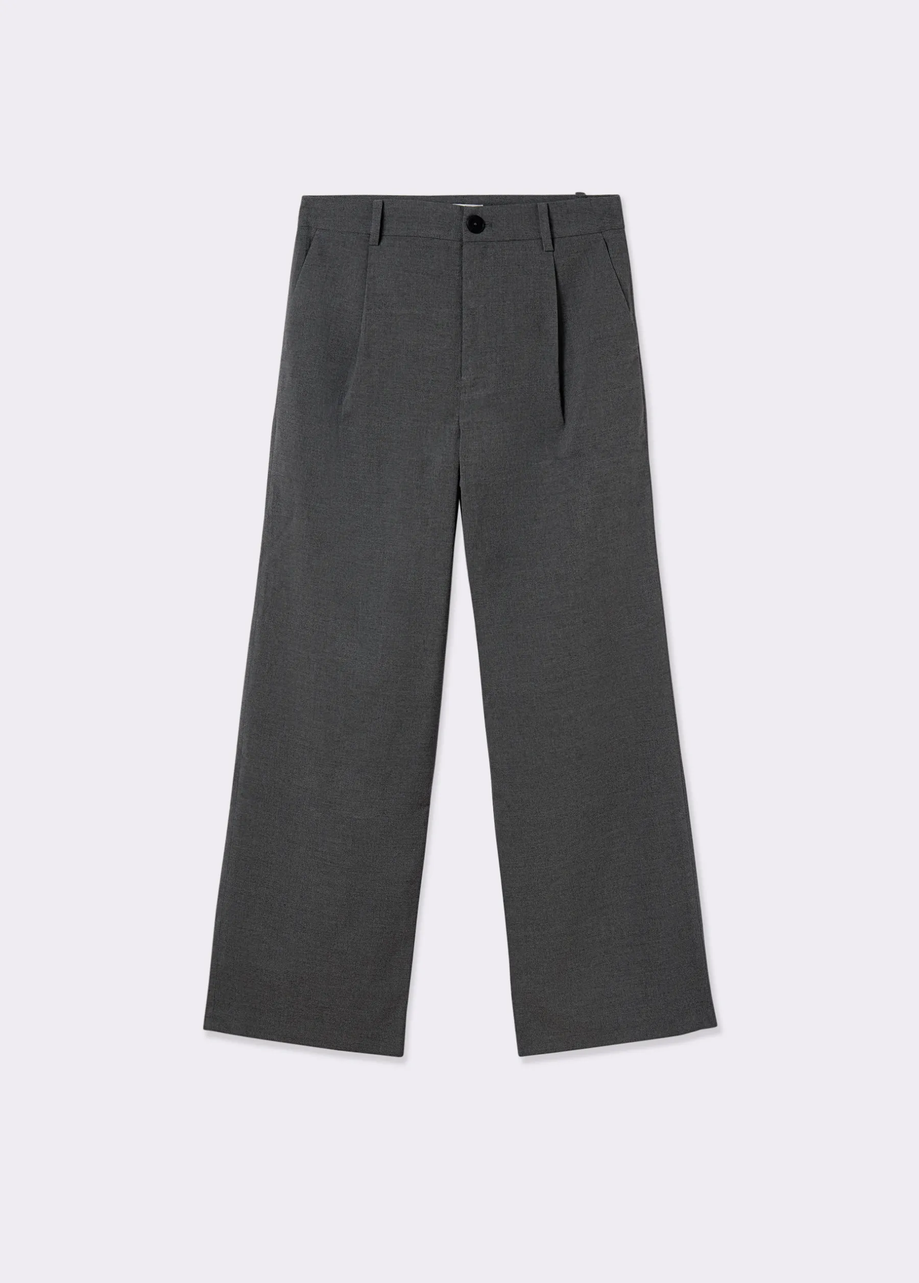 Pantalones|Total Look*Brownie Pantalón ancho sastre Gris