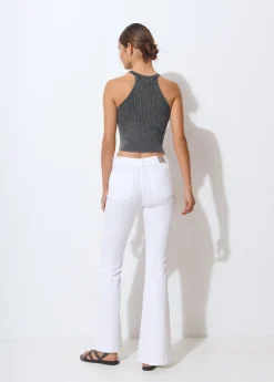 Pantalones*Brownie Pantalón campana bolsillos frontales