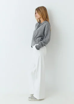 Pantalones*Brownie Pantalón culotte con bolsillos frontales