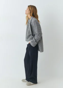 Pantalones*Brownie Pantalón goma cintura Azulmarino