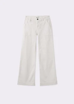 Pantalones*Brownie Pantalón pana culotte Crudo