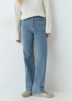 Pantalones*Brownie Pantalón pana culotte Azul