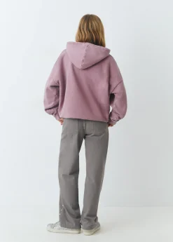 Pantalones|Jeans*Brownie Pantalón tachas laterales Gris