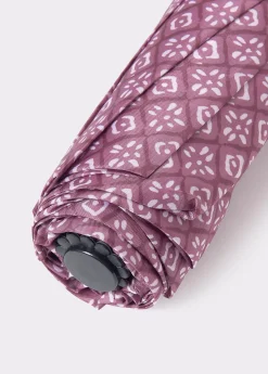 Accesorios De Viaje*Brownie Paraguas estampado étnico Rosado