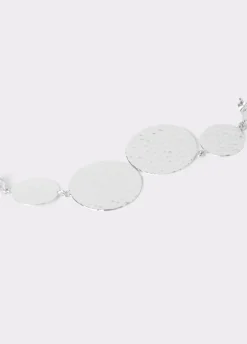 Bisutería*Brownie Pendientes tres discos Plata