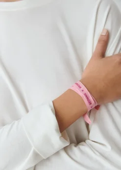 Bisutería*Brownie Pulsera colaboración con la AECC Rosaclaro