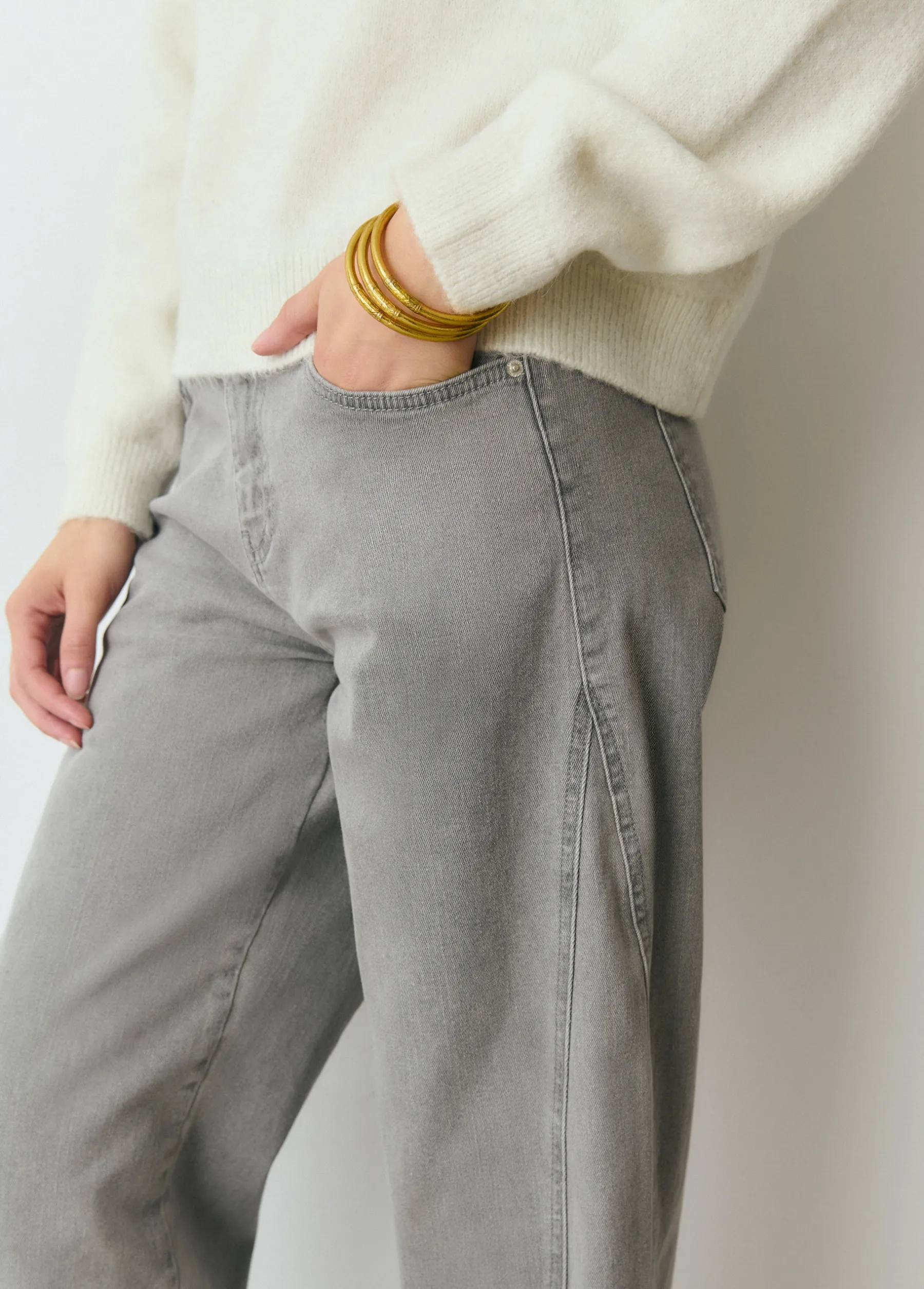 Bisutería*Brownie Pulsera pan de oro m Dorado