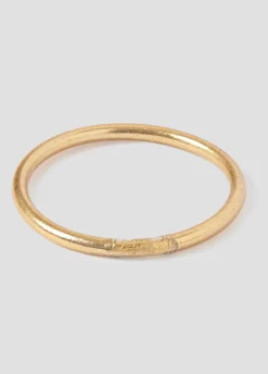 Bisutería*Brownie Pulsera pan de oro m Dorado